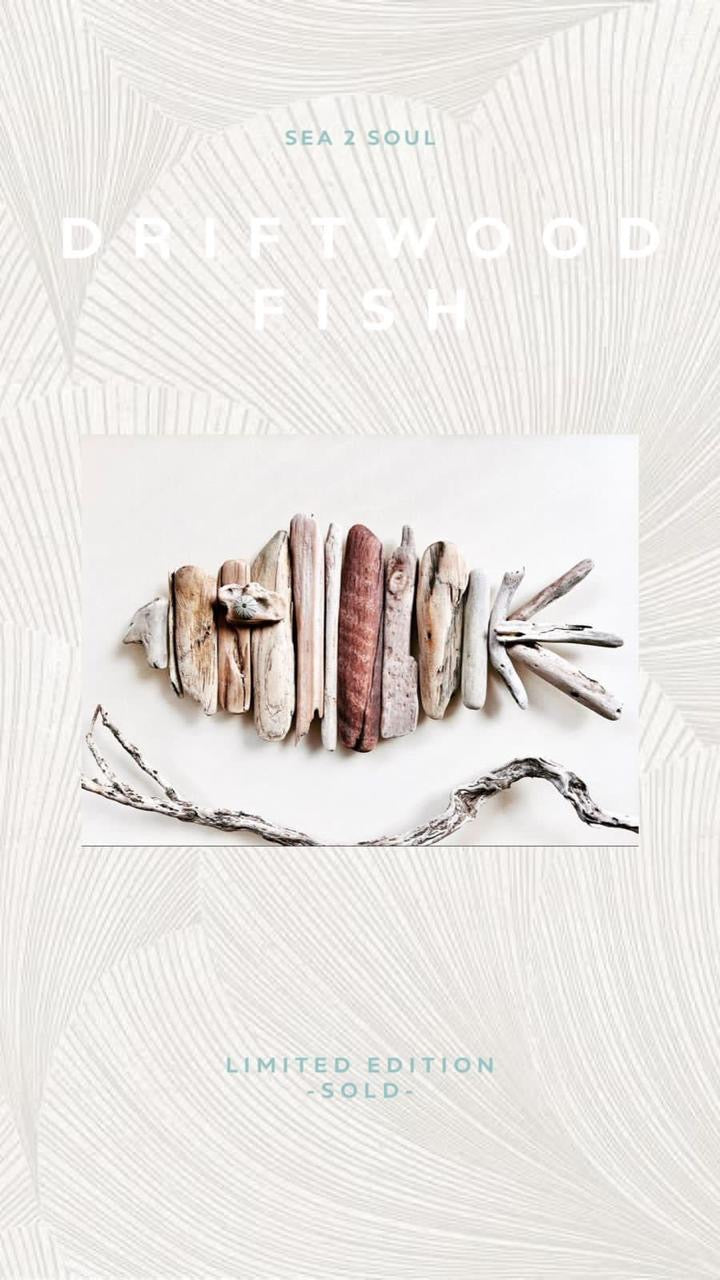 Fish decoration (driftwood)