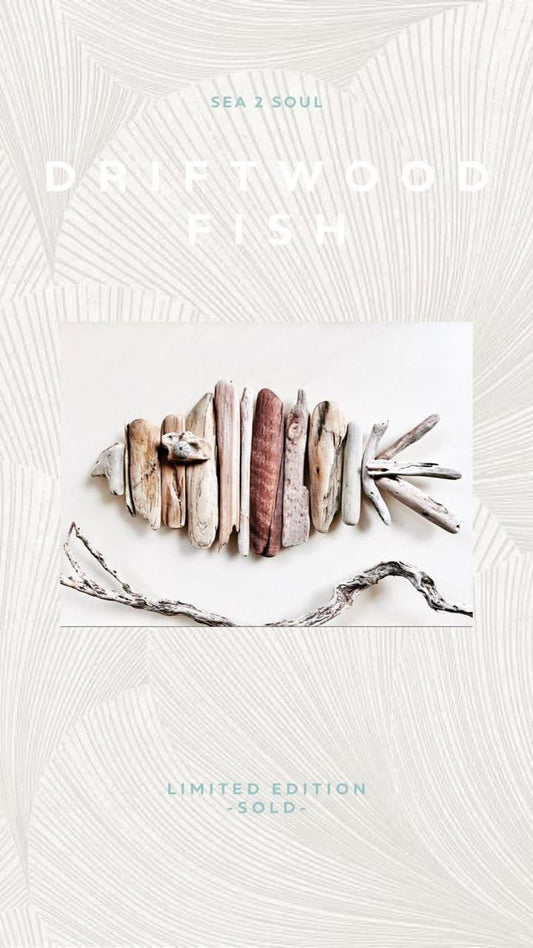 Fish decoration (driftwood)