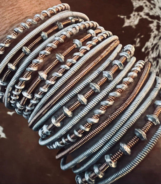 Combo of 10 bangles (handmade with love to add style to your daily life)